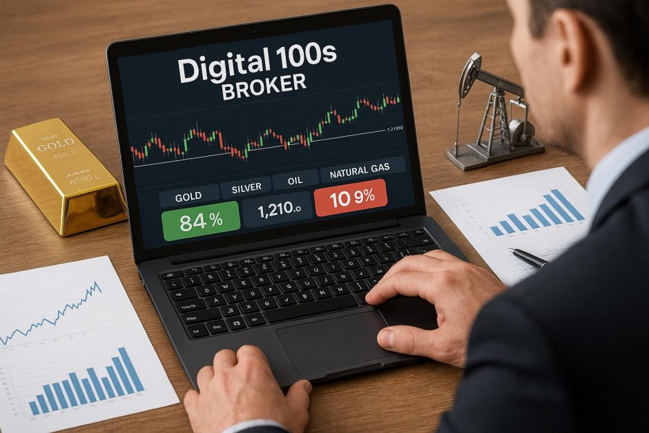 Digital 100s brokers with commodity based products