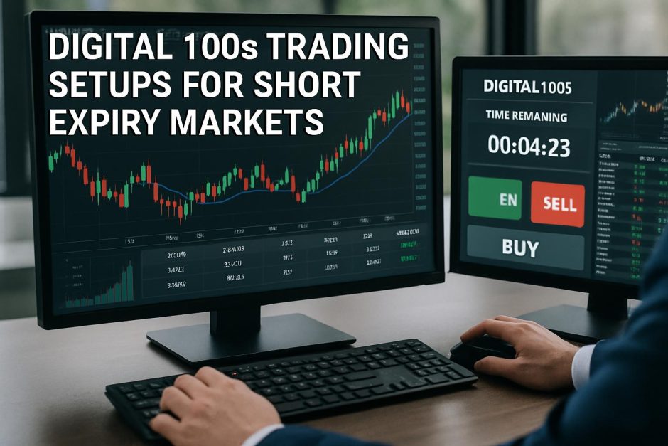 Digital 100s trading setups for short expiry markets